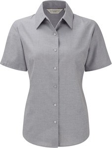 Russell Collection RU933F - Ladies' Short Sleeve Easy Care Oxford Shirt