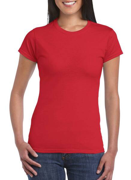 Gildan 64000L - Women's Premium RingSpun Cotton Short Sleeve Tee