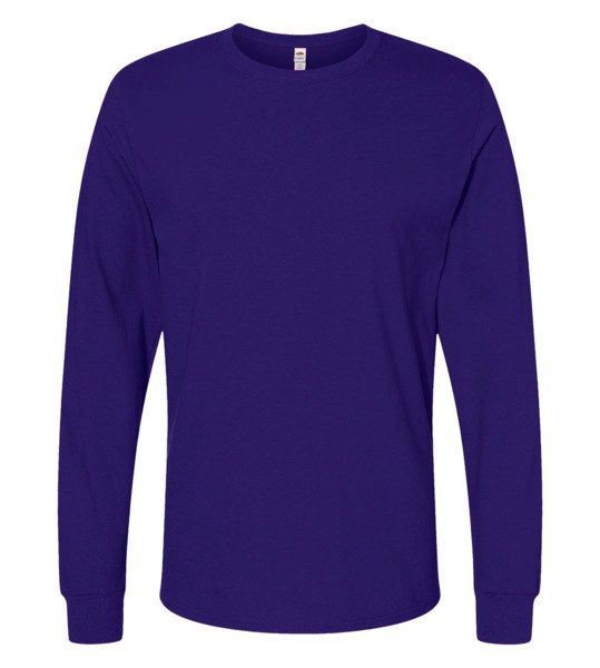 Fruit of the Loom SC4 - Men's Long Sleeve Cotton Sweatshirt