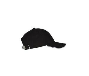 Black&Match BM911 - 6-panel sandwich cap