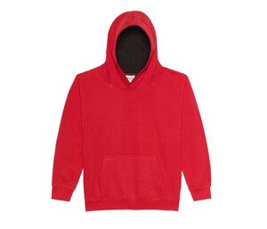 AWDIS JH03J - Children's sweatshirt with contrasting hood