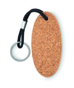 BOAT Eco-Friendly Floating Cork Key Ring with Rope - GiftRetail MO6161