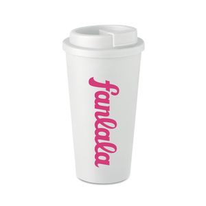 TUESDAY Eco-Friendly Double Wall Tumbler 450 ml - GiftRetail MO6244