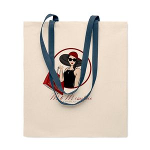 ZEVRA Eco-Friendly Cotton Shopping Bag with Long Handles - GiftRetail MO6437