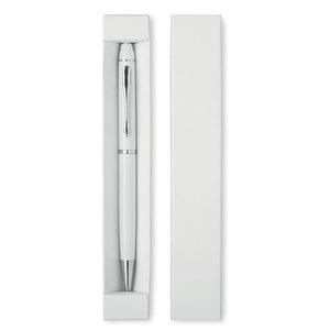 EDUAR Premium Aluminium Twist Stylus Pen with Paper Box - GiftRetail MO8476