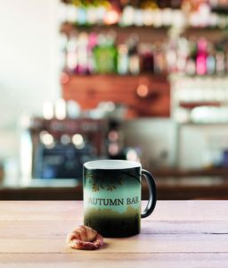 SUBLIDARK Magic Color-Changing Sublimation Mug 300ml - GiftRetail MO9156