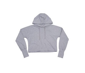 MANTIS MT140 - Organic Cotton Cropped Hoodie with Thumbhole Cuffs