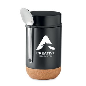 BETTNA Insulated Stainless Steel Storage Jar with Spoon - GiftRetail MO6747