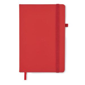 ARPU Eco-Friendly Recycled Leather A5 Notebook with Pen Holder - GiftRetail MO6835