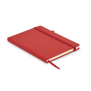 ARPU Eco-Friendly Recycled Leather A5 Notebook with Pen Holder - GiftRetail MO6835