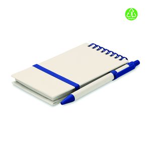 MITO SET Eco-Friendly A6 Notebook and Pen Set from Recycled Milk Cartons - GiftRetail MO6837