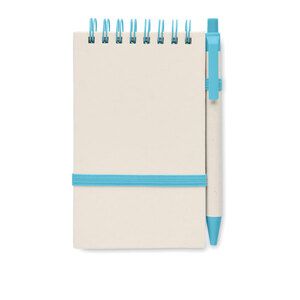 MITO SET Eco-Friendly A6 Notebook and Pen Set from Recycled Milk Cartons - GiftRetail MO6837