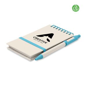 MITO SET Eco-Friendly A6 Notebook and Pen Set from Recycled Milk Cartons - GiftRetail MO6837