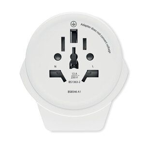 Skross MO6881 - WORLD TO EUROPE Universal World to Europe Adapter with USB Port