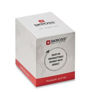 Skross MO6881 - WORLD TO EUROPE Universal World to Europe Adapter with USB Port