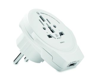 Skross MO6881 - WORLD TO EUROPE Universal World to Europe Adapter with USB Port
