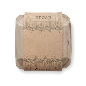 CRESS Terracotta Cress Growing Kit in Egg Carton - GiftRetail MO6886