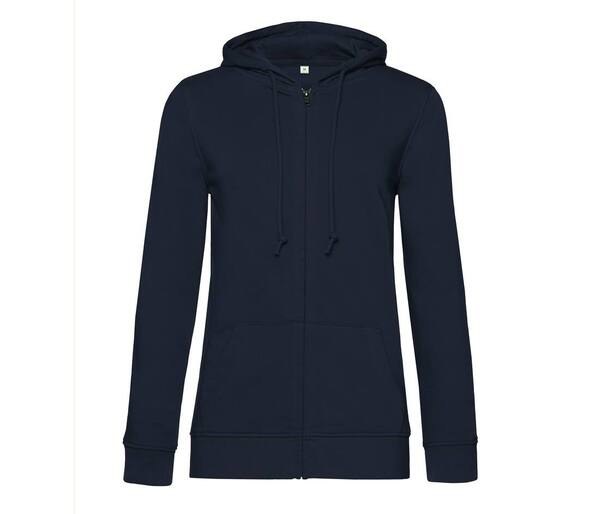 B&C BCW36B - Women's Organic Zipped Hoodie