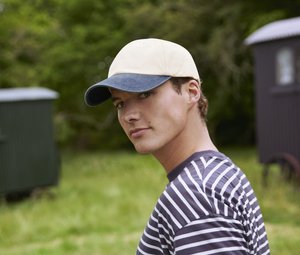 Beechfield BF673 - 6-panel contrast cap