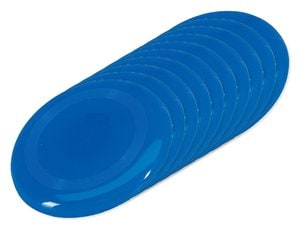Pack of 10 GiftRetail KC1312 - SYDNEY Ultimate Outdoor SYDNEY Frisbee 23 cm