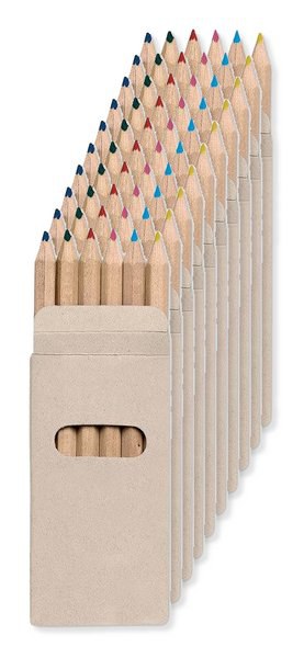 ABIGAIL Premium 6-Pack Colored Pencils in Compact Abigail Box
