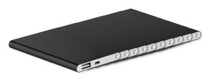 Συσκευασία 10 GiftRetail MO8735 - POWERFLAT Ultra Slim 4000 mAh Aluminum USB Power Bank